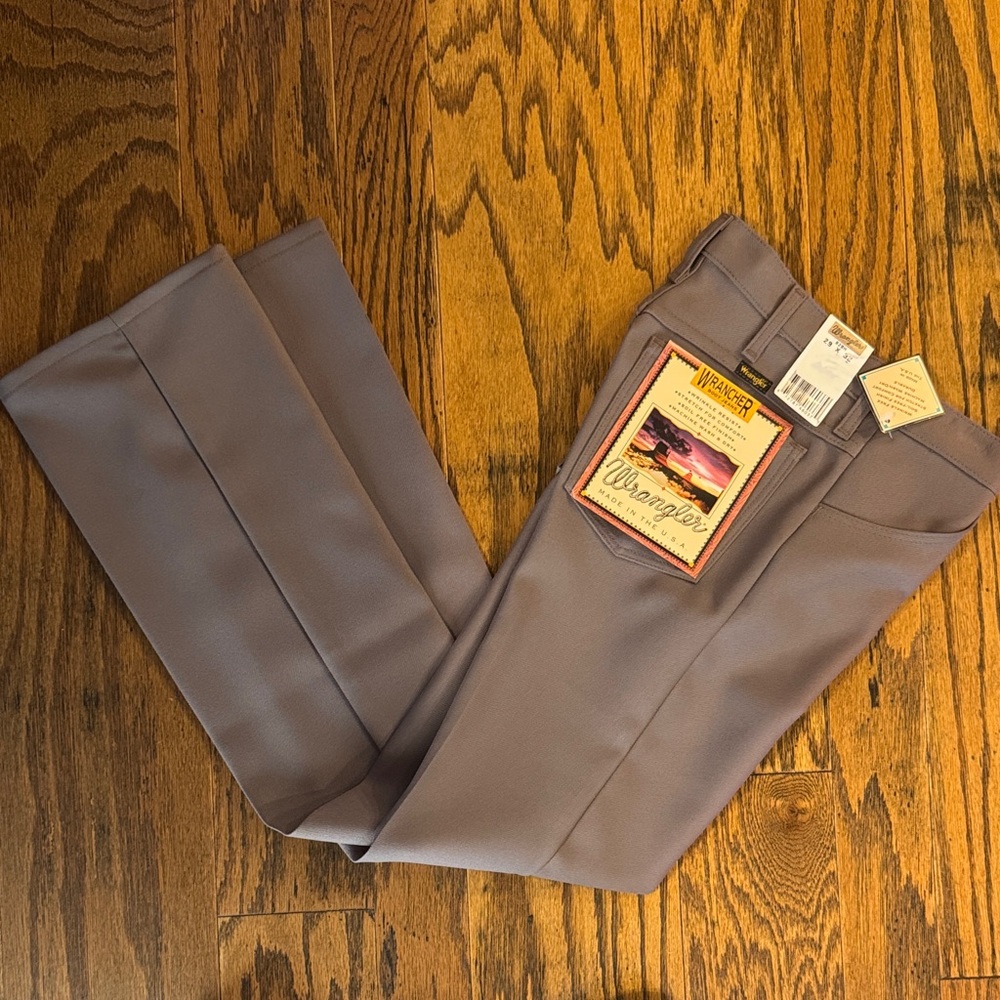 Wrangler Men's Classic Wrancher birch  Dress Pants 29x32